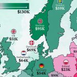 پیشنمایی جذاب از ثروت کشورهای اروپا: بررسی سرانه GDP در سال 2024 با اینفوگرافیک دیدنی