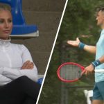 ویدیو شگفت انگیز: طوفان احساسات، تنیسور استرالیایی پس از درگیری با دوست دخترش وسط مسابقه زمین را ترک کرد!