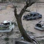 جاده چالوس در دام سیلاب: مسیری که با طغیان آب مسدود شد!