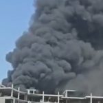 فیلمی هیجان‌انگیز از شعله‌های خروشان آتش در برج مونا کیش – آتش‌سوزی سهمگین را ببینید!