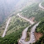 جاده چالوس اکنون مسیری باز برای مسافرت‌ها