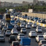 ترافیک سنگین و شلوغ در مسیرهای جاده اطراف فیروزکوه، چالوس و آزادراه کرج