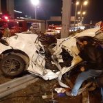 شجاعت سه زن در مقابل حادثه تصادف تراژیک در بوشهر! + ویدئو