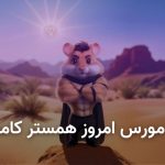 کد مورس همستر کامبت امروز ۲۴ شهریور + آموزش وارد کردن