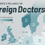 نگاهی به کشورهای اروپایی متکی به پزشکان آموزش‌دیده در خارج + اینفوگرافی