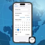 تنظیم ساعت ایفون به صورت خودکار و دستی