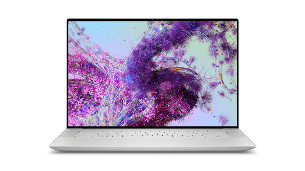 لپ‌تاپ Dell XPS 16 (9640)، یکی از بهترین لپ‌تاپ‌های گیمینگ لمسی.