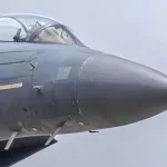 اوج‌گیری استرایک ایگل؛ پرواز F-15E از پایگاه آمریکایی در خاک بریتانیا + عکس