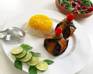 چطوری بادمجان بقچه ای خوشمزه درست کنم؟