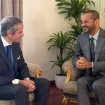 وزیر خارجه عمان و گروسی با موضوع پرونده هسته‌ای ایران با هم دیدار کردند