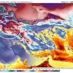 ورود موج جدید بارش‌ها به ۱۰ استان