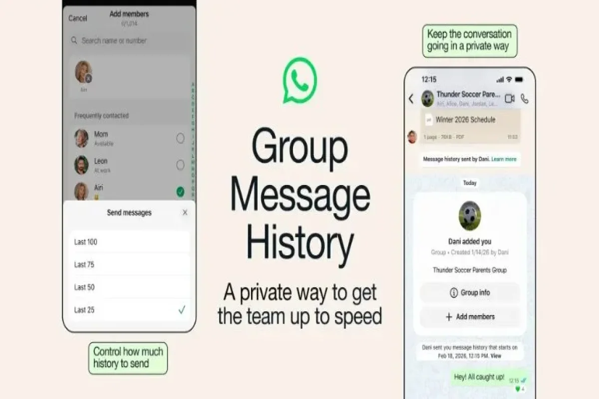 یکی از ویژگی‌های قدیمی تلگرام در واتساپ فعال شد