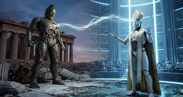 داستان 2700 ساله هوش مصنوعی؛ از یونان باستان تا ربات سخنگوی پاپ