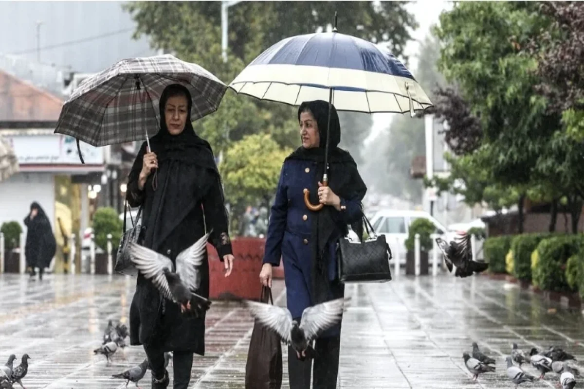 باران و برف در ۶ استان