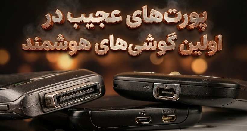 اولین گوشی‌های اندرویدی دارای پورت‌های عجیب و غریبی بودند