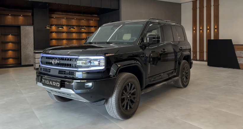 شاسی بلند قدرتمند لئوپارد ۵ توسط تیگارد موتور به ایران آمد