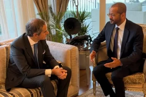 دیدار وزیر خارجه عمان با گروسی